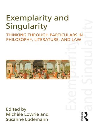 cover image of Exemplarity and Singularity